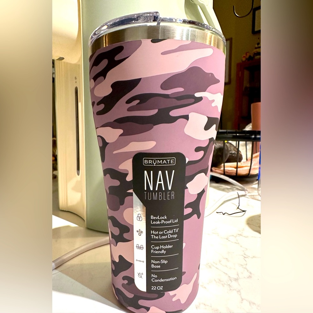 Brand new Brumate 22 oz NAV tumbler.